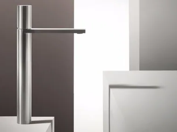 MILANO - 3006 - Countertop single handle stainless steel washbasin mixer by Fantini Rubinetti