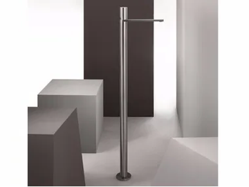 MILANO - 3336A/3036B - Floor standing single handle stainless steel washbasin mixer by Fantini Rubinetti