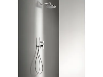 MYO - Shower set with overhead shower by Fantini Rubinetti