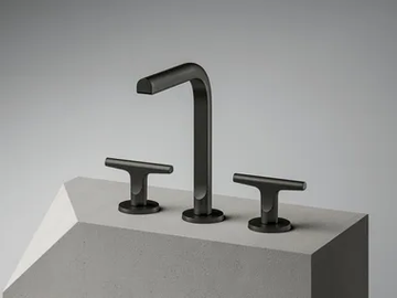SAILING - 3 hole countertop washbasin tap by Fantini Rubinetti