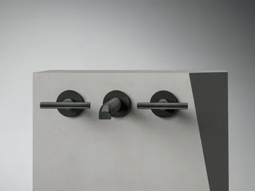 SAILING - 3 hole wall-mounted washbasin tap by Fantini Rubinetti