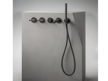 SAILING - 5 hole wall-mounted bathtub tap by Fantini Rubinetti