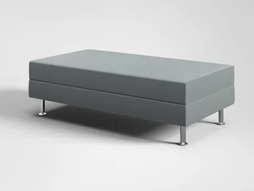 NAXOS ELITE - Upholstered leather bench by FANTONI