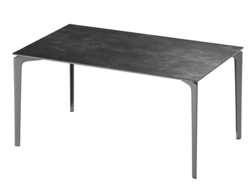 ALLSIZE - Rectangular porcelain stoneware garden table by FAST