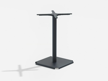 CROSS - Aluminium table base by FAST
