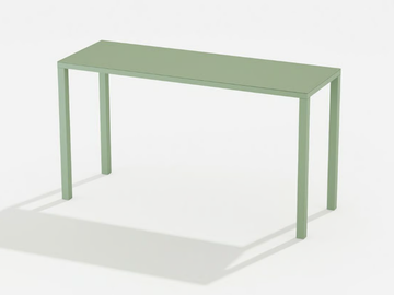EASY - Rectangular aluminium high table by FAST