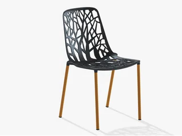FOREST - Aluminium garden chair by FAST