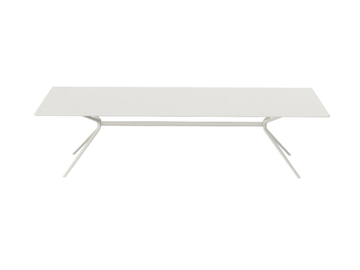 MOAI - Rectangular aluminium garden table by FAST