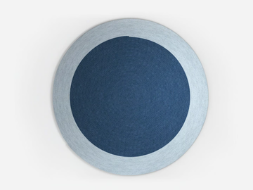 ONDA - Round polypropylene rug by FAST