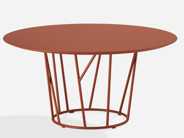 WILD - Round aluminium garden table by FAST