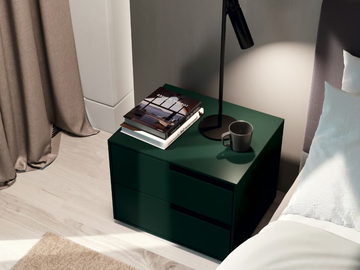 DAMIEN - Bedside table with drawers by Febal Casa