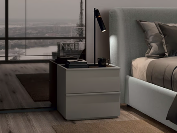 GAE - Bedside table with drawers by Febal Casa