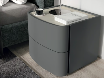 MARLENE - Bedside table with drawers by Febal Casa