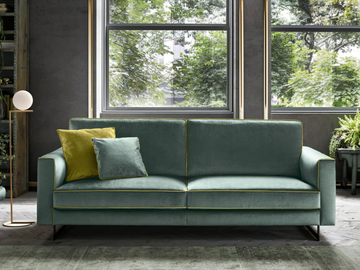 KLOÈ - 3 seater velvet sofa by Felis
