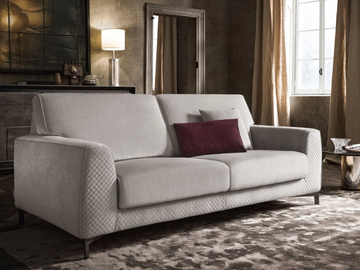 PAUL - 3 seater fabric sofa by Felis