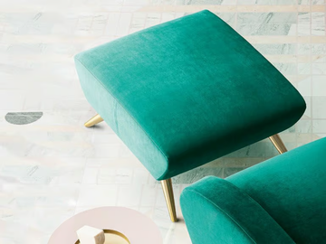 WENDY - Fabric pouf / footstool by Felis