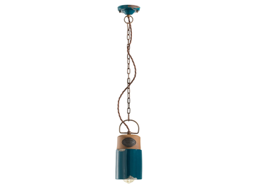 INDUSTRIAL - Ceramic pendant lamp by FERROLUCE