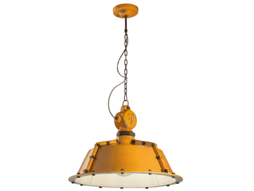 INDUSTRIAL - Industrial style ceramic pendant lamp by FERROLUCE