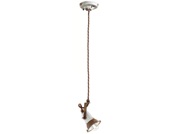 LOFT - Swivel ceramic pendant lamp by FERROLUCE