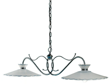 RAVENNA - Ceramic chandelier by FERROLUCE