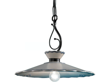 RAVENNA - Ceramic pendant lamp by FERROLUCE