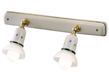 SAVONA - Wall-mounted multiple rectangular ceramic spotlight by FERROLUCE