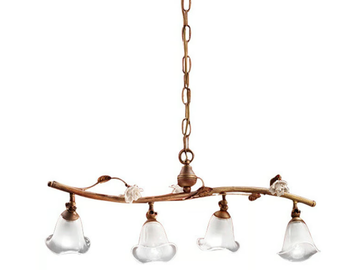 SIENA - Swivel ceramic pendant lamp by FERROLUCE