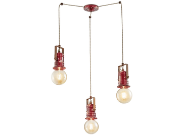 URBAN - Adjustable swivel ceramic chandelier by FERROLUCE