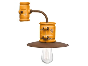URBAN - Ceramic wall light with fixed arm by FERROLUCE