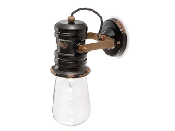 URBAN - Wall-mounted adjustable ceramic spotlight by FERROLUCE