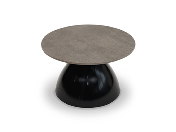 FUNGO SMALL - Round ceramic garden side table by Fischer Möbel