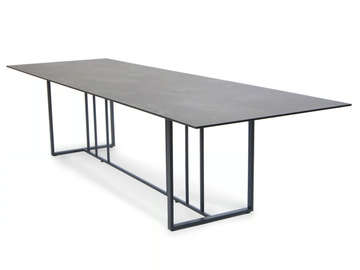 SUITE - Rectangular laminate garden table by Fischer Möbel