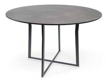 SUITE - Round laminate garden table by Fischer Möbel
