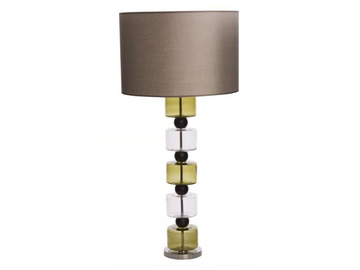ALBA - Glass table lamp by Flam & Luce