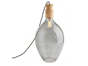 BOTTLE - Glass table lamp by Flam & Luce