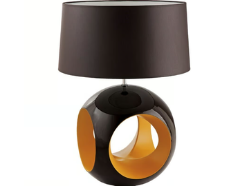 BOWLING - Ceramic table lamp by Flam & Luce