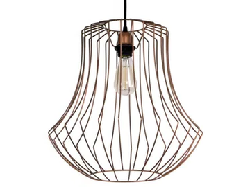 CHARLOTTE - Metal pendant lamp by Flam & Luce