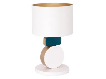 EQUILIBRIUM - Wooden table lamp by Flam & Luce