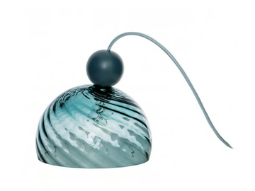 GLASSIK - Blown glass table lamp by Flam & Luce