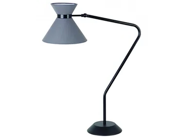 HAT - Metal table lamp with fixed arm by Flam & Luce