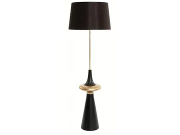 HELEN - Wooden floor lamp by Flam & Luce
