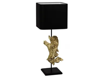 KADUNA - Wooden table lamp by Flam & Luce