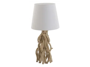 MAGWE - Wooden table lamp by Flam & Luce