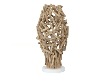 MUAN - Wooden table lamp by Flam & Luce