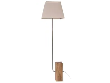 POLA - Wooden floor lamp by Flam & Luce