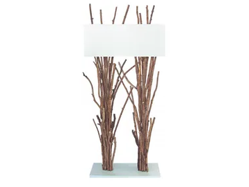 RE - Wooden floor lamp by Flam & Luce