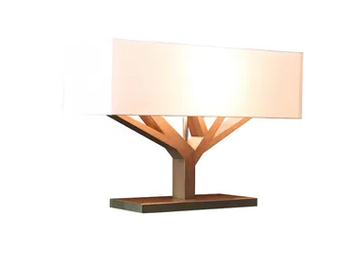 TREE - Wooden table lamp by Flam & Luce
