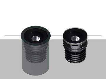 GLASS 724 - LED steplight by Flexalighting