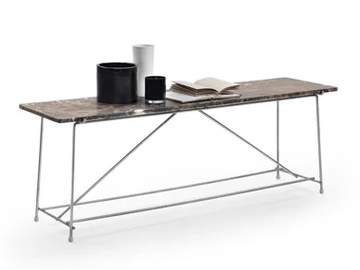 ANY DAY - Rectangular marble console table by Flexform