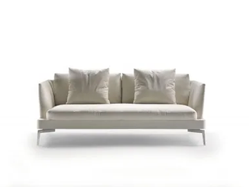 FEEL GOOD LARGE - FEEL GOOD TEN LARGE - 2 seater fabric sofa with removable cover by Flexform